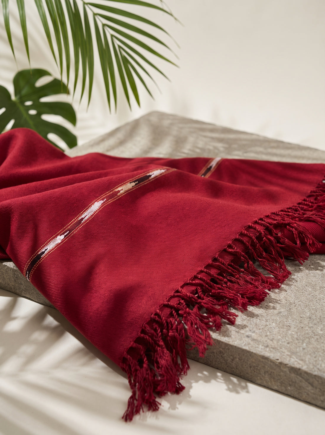 Maroon Shawl - Trending
