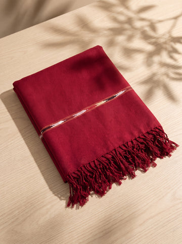 Maroon Shawl - Trending