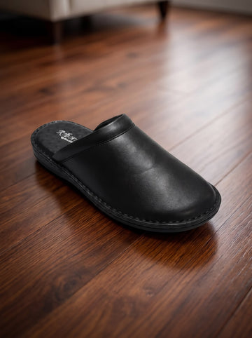 Leather cut shoes